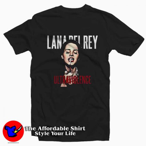 Lana Del Rey Ultraviolence Album Cover T Shirt 500x500 Lana Del Rey Ultraviolence Album Cover T shirt On Sale