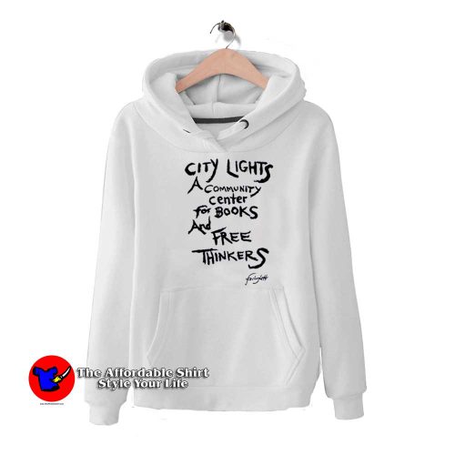 Lawrence Ferlinghetti Free Thinkers Unisex Hoodie 500x500 Lawrence Ferlinghetti Free Thinkers Unisex Hoodie On Sale