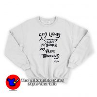 Lawrence Ferlinghetti Free Thinkers Unisex Sweatshirt