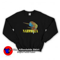 Narwhala Unplugged Nirvana Kurt Cobain Sweatshirt