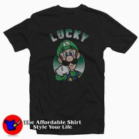 Nintendo Super Mario Lucky Luigi Unisex T-shirt