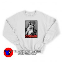 Nirvana Kurt Cobain Smoking Portrait Sweatshirt