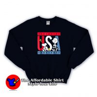 Peanuts Snoopy Americana USA Unisex Sweatshirt