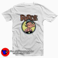 Popeye The Sailorman Halftone Comic T-shirt