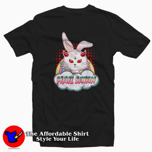 Rabbit Hail Satan Easter Demonic Baphomet T Shirt 500x500 Rabbit Hail Satan Easter Demonic Baphomet T shirt On Sale