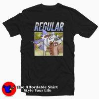 Regular Show Cartoon Unisex Vintage T-shirt