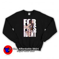 Sasha Grey Porn Star FOR President Movie Sweatshirt