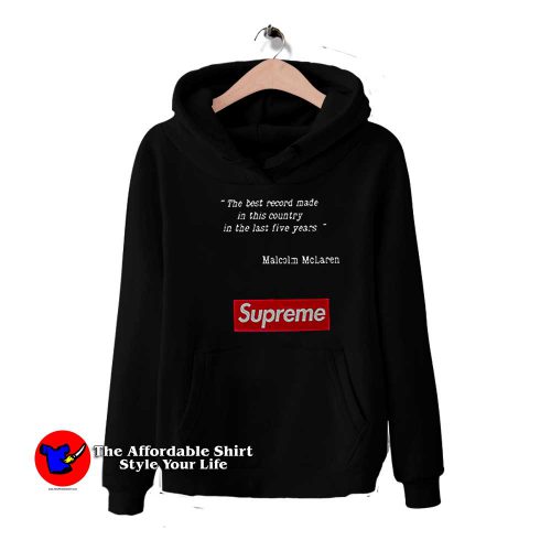 Supreme Malcolm McLaren Duck Joint Hoodie 500x500 Supreme Malcolm McLaren Duck Joint Hoodie On Sale