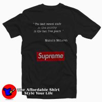 Supreme Malcolm McLaren Duck Joint T-shirt