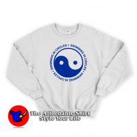 Swimming In Circles Ying Yang Unisex Sweatshirt