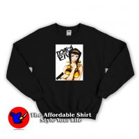 The Potrait Of Faye Valentine From Cowboy Sweatshirt