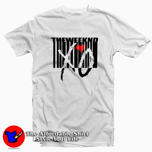 The Weeknd xo Vibrant Code Unisex T Shirt 500x500 The Weeknd xo Vibrant Code Unisex T shirt On Sale