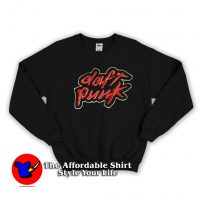 Vintage Daft Punk Homework Logo Graphic Sweatshirt