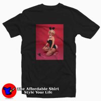 Vintage Dolly Parton Playboy Bunny Poster T-shirt