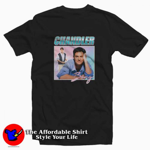 Vintage Friends Chandler Bing Funny 90s T Shirt 500x500 Vintage Friends Chandler Bing Funny 90s T shirt On Sale