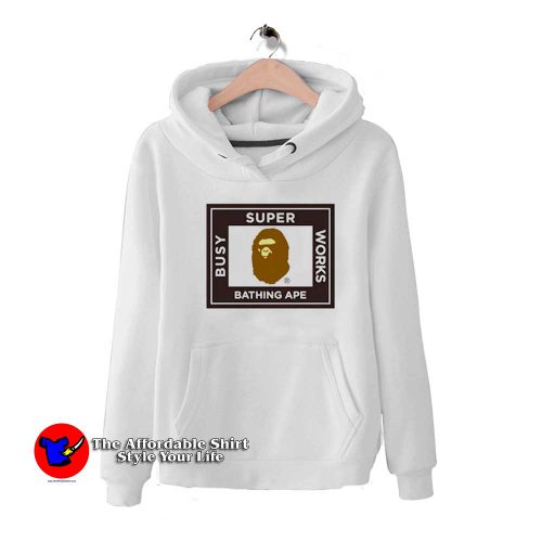 A BAthing Ape Super Busy Work Unisex Hoodie 500x500 A BAthing Ape Super Busy Work Unisex Hoodie On Sale