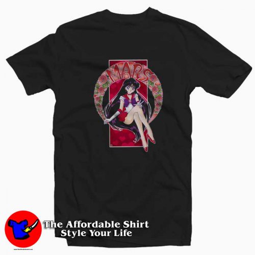 Beauty Sailor Mars Sailor Moon Unisex T Shirt 500x500 Beauty Sailor Mars Sailor Moon Unisex T shirt On Sale