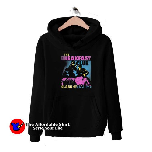 Breakfast Club Class Of 85 Stencil Portrait Hoodie 500x500 Breakfast Club Class Of 85 Stencil Portrait Hoodie On Sale