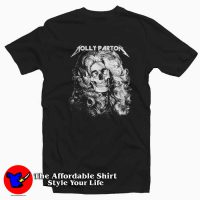 Cool Dolly Parton Metal Graphic Unisex T-shirt