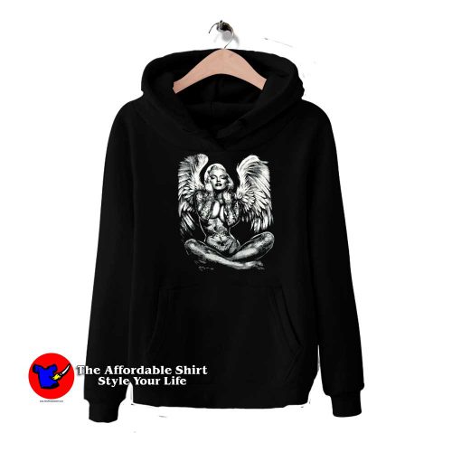 Cool Madonna as Angel Vintage Unisex Hoodie 500x500 Cool Madonna as Angel Vintage Unisex Hoodie On Sale