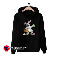 Dabbing Rabbit Easter Day Funny Unisex Hoodie