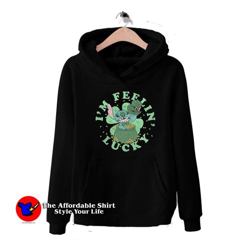 Disney Lilo Stitch Im Feelin Lucky Unisex Hoodie 500x500 Disney Lilo & Stitch I'm Feelin Lucky Unisex Hoodie On Sale