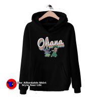 Disney Lilo & Stitch Rainbow Ohana Crew Hoodie