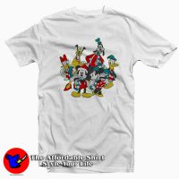 Disney Mickey Mouse Holiday Group Unisex T-shirt