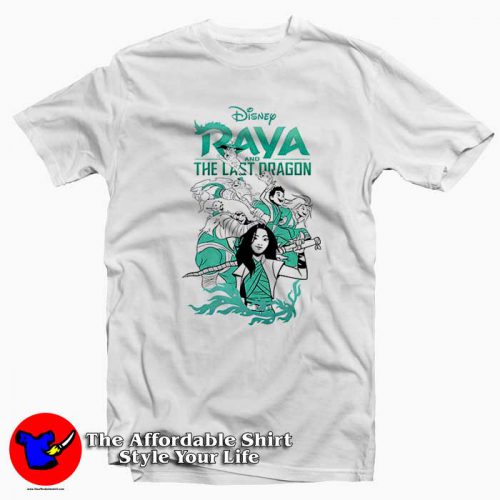 Disney Raya and the Last Dragon Characters T Shirt 500x500 Disney Raya and the Last Dragon Characters T shirt On Sale