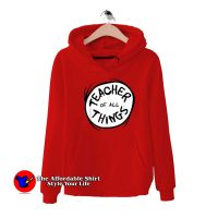 Dr. Seuss Teacher of all Things Emblem Hoodie