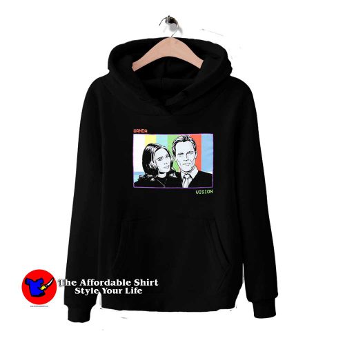 Marvel WandaVision Television Static Unisex Hoodie 500x500 Marvel WandaVision Television Static Unisex Hoodie On Sale