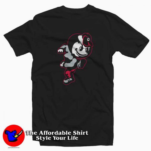 Ohio State Buckeyes Black Brutus T Shirt 500x500 Ohio State Buckeyes Black Brutus Unisex T shirt On Sale