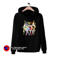 Sailor Moon Sailor Guardian Lineup Unisex Hoodie