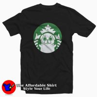 Starbucks Parody Puglie Starpug Unisex T-shirt