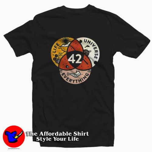 The Answer Life Universe Everything Vintage T Shirt 500x500 The Answer Life Universe Everything Vintage T shirt On Sale