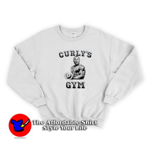 Three Stooges CurlyS Gym Unisex Sweatshirt 500x500 Three Stooges Curly'S Gym Unisex Sweatshirt On Sale