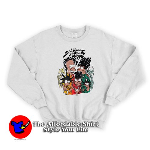 Vintage The Simpsons Go Funky Reggae Sweatshirt 500x500 Vintage The Simpsons Go Funky Reggae Sweatshirt On Sale