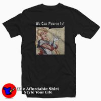 We Can Punish It Black Sailor Moon Unisex T-shirt