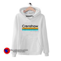 Crenshaw California CA Vintage Design Hoodie