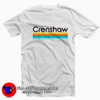 Crenshaw California CA Vintage Design T-shirt