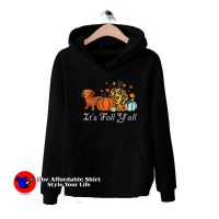 Dachshund Dog Autumn It’s Fall Y’all Pumpkin Hoodie