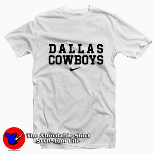 Dallas Cowboys Just Do it Nike Funny Unisex T Shirt 500x500 Dallas Cowboys Just Do it Nike Funny Unisex T shirt On Sale