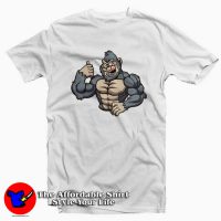 Funny Action Gorilla King Kong Unisex T-shirt