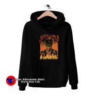 Juice WRLD Fiery Portrait Unisex Hoodie