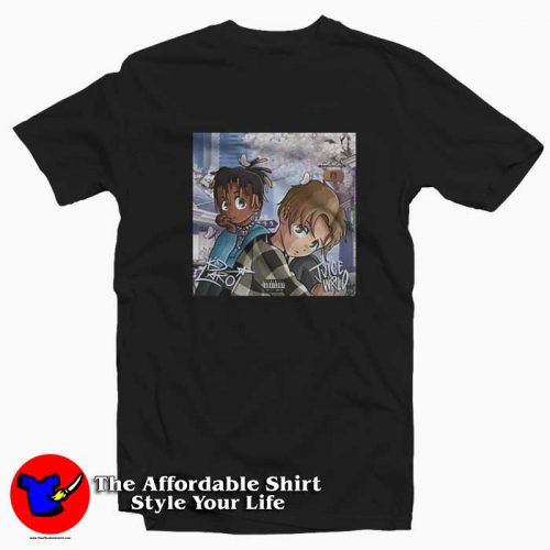 Juice Wrld The Kid Laroi Reminds Me T Shirt 500x500 Juice Wrld & The Kid Laroi Reminds Me T shirt On Sale