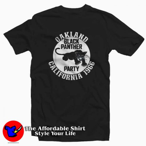 Oakland California 1966 Black Panther Party T Shirt 500x500 Oakland California 1966 Black Panther Party T shirt On Sale