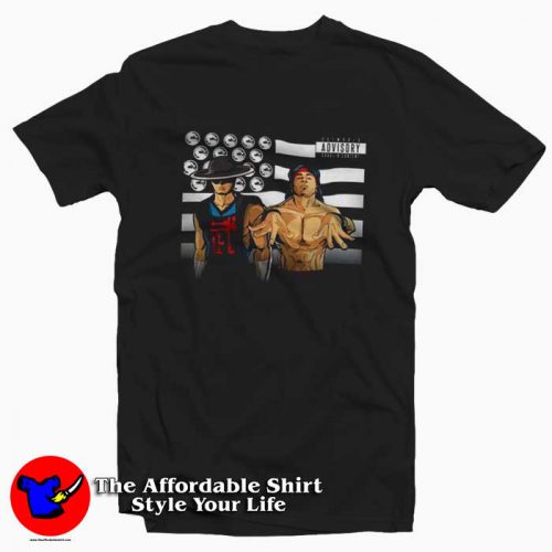 Outkast Album Liu Kang Kung Lao Parody T Shirt 500x500 Outkast Album Liu Kang Kung Lao Parody T shirt On Sale