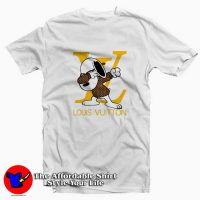 Parody Louis Vuitton Snoopy Dabbing T-shirt