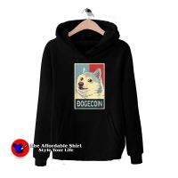 Retro Cryptocurrency DogeCoin To The Moon Hoodie