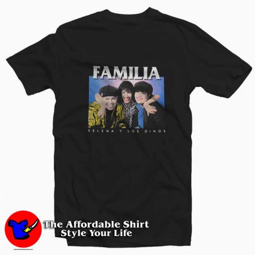 Selena Quintanilla Familia Los Dinos Unisex T Shirt 500x500 Selena Quintanilla Familia Los Dinos Unisex T shirt On Sale